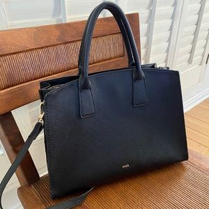MNG Black Office Purse